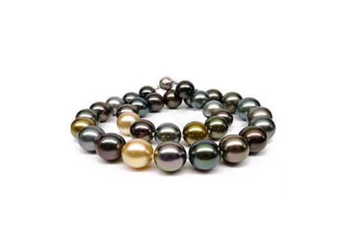 Différentes couleurs perles